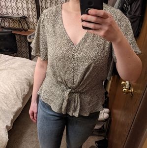 Sienna Sky Flowy Top - L